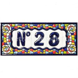 Letras y Números modelo "COLORES" - 7,5cm. (3")