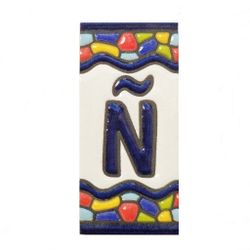 Letras y Números modelo "COLORES" - 7,5cm. (3")