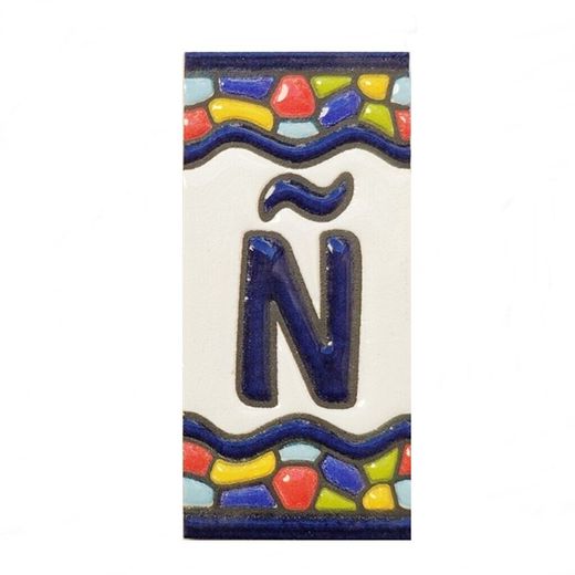 Letras y Números modelo "COLORES" - 7,5cm. (3")