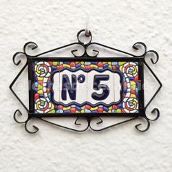 Letras y Números modelo "COLORES" - 7,5cm. (3")
