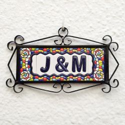 Letras y Números modelo "COLORES" - 7,5cm. (3")