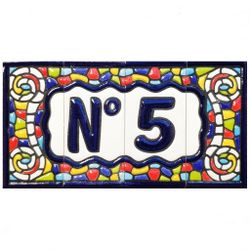 Letras y Números modelo "COLORES" - 7,5cm. (3")