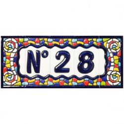 Letras y Números modelo "COLORES" - 7,5cm. (3")