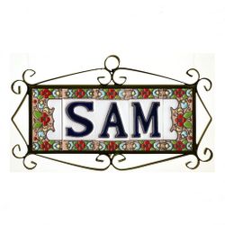 Letras y Números modelo "FLORES" - 7,5cm. (3")