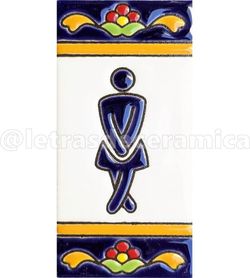 Letras y Números modelo "FlorMRB" - 11cm. (2.1")