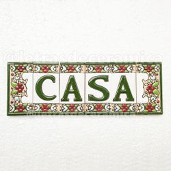 Letras y Números modelo "JARDIN" - 7,5cm. (3")