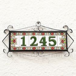 Letras y Números modelo "JARDIN" - 7,5cm. (3")