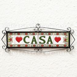 Letras y Números modelo "JARDIN" - 7,5cm. (3")