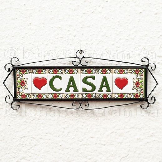 Letras y Números modelo "JARDIN" - 7,5cm. (3")