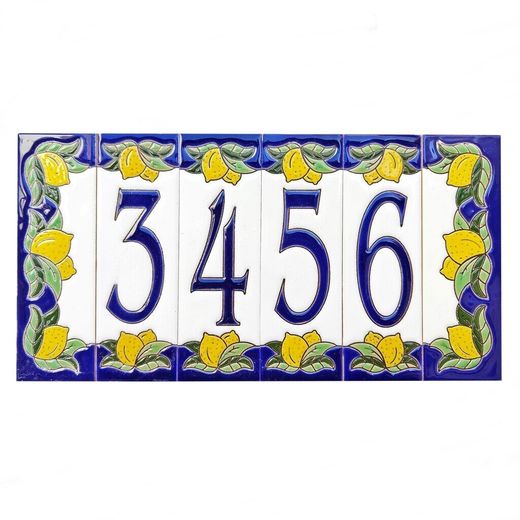 Letras y Números modelo "LIMONCELLO" - 15cm. (6")