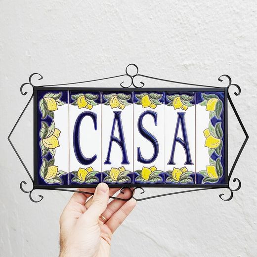 Letras y Números modelo "LIMONCELLO" - 15cm. (6")