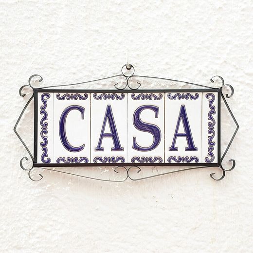 Letras y Números modelo "MAR-AZUL" - 11cm. (2.1")