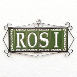 Letras y Números modelo "OLIVO" - 11cm. (2.1")