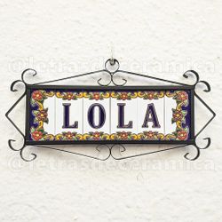 Letras y Números modelo "PRIMAVERA" - 7,5cm. (3")