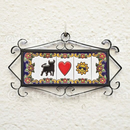 Letras y Números modelo "PRIMAVERA" - 7,5cm. (3")