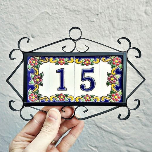 Letras y Números modelo "PRIMAVERA" - 7,5cm. (3")