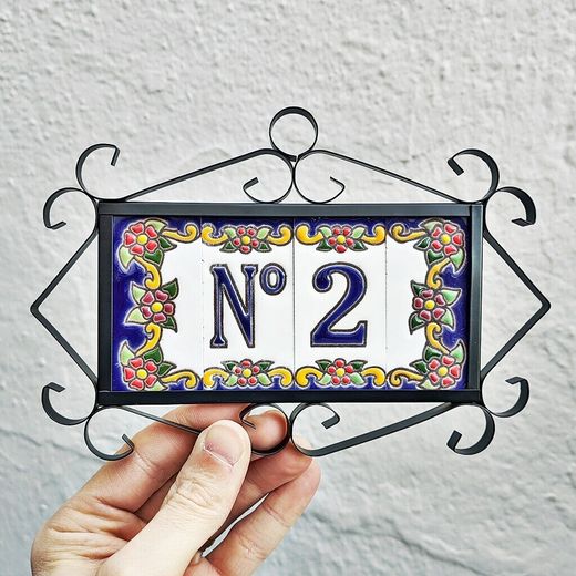 Letras y Números modelo "PRIMAVERA" - 7,5cm. (3")
