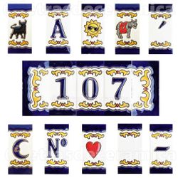 Letras y Números modelo "RenacAm" - 7,5cm. (3")