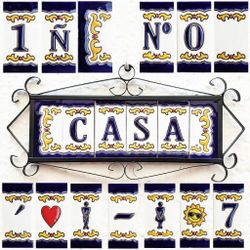Letras y Números modelo "RenacAm" - 7,5cm. (3")