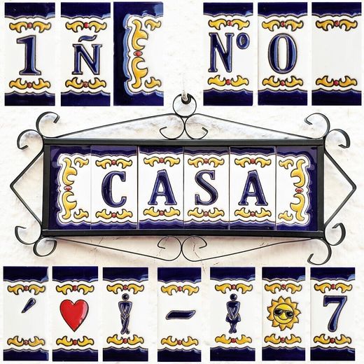 Letras y Números modelo "RenacAm" - 7,5cm. (3")
