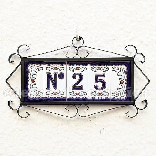 Letras y Números modelo "RenacAz" - 7,5cm. (3")