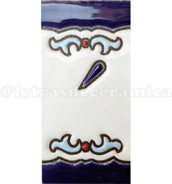 Letras y Números modelo "RenacAz" - 7,5cm. (3")