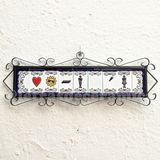 Letras y Números modelo "RenacAz" - 7,5cm. (3")