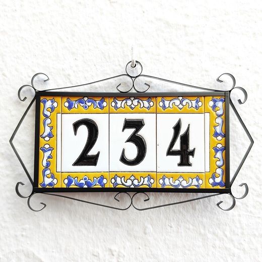 Letras y Números modelo "RENACIMIENTO" - 11cm. (2.1")