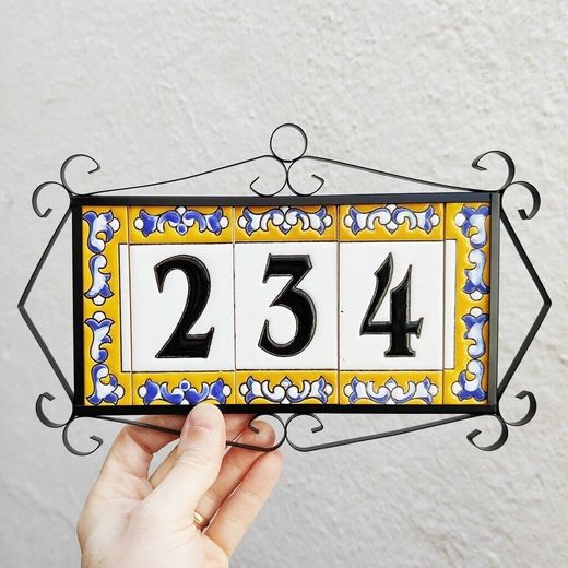Letras y Números modelo "RENACIMIENTO" - 11cm. (2.1")