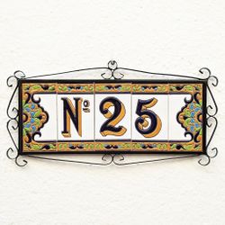 Letras y Números modelo "RENACIMIENTO-G" - 15cm. (6")
