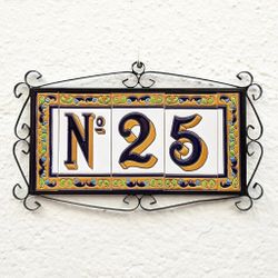 Letras y Números modelo "RENACIMIENTO-G" - 15cm. (6")