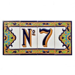 Letras y Números modelo "RENACIMIENTO-G" - 15cm. (6")