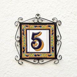 Letras y Números modelo "RENACIMIENTO-G" - 15cm. (6")