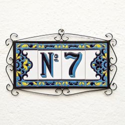 Letras y Números modelo "RENACIMIENTO-GAz" - 15cm. (6")