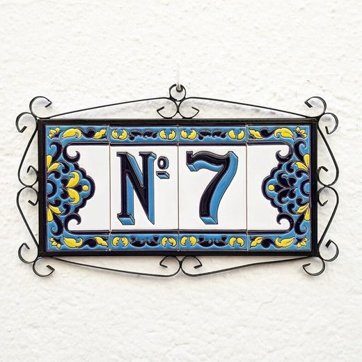 Letras y Números modelo "RENACIMIENTO-GAz" - 15cm. (6")