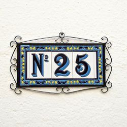 Letras y Números modelo "RENACIMIENTO-GAz" - 15cm. (6")
