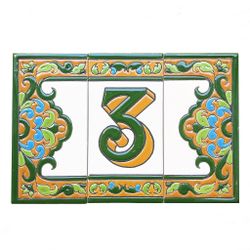 Letras y Números modelo "RENACIMIENTO-GV" - 15cm. (6")