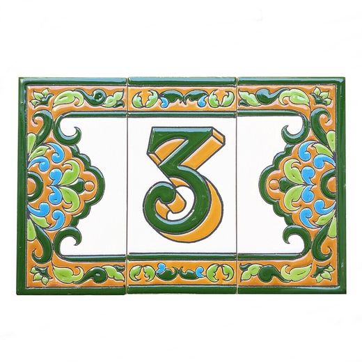 Letras y Números modelo "RENACIMIENTO-GV" - 15cm. (6")