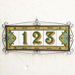 Letras y Números modelo "RENACIMIENTO-GV" - 15cm. (6")