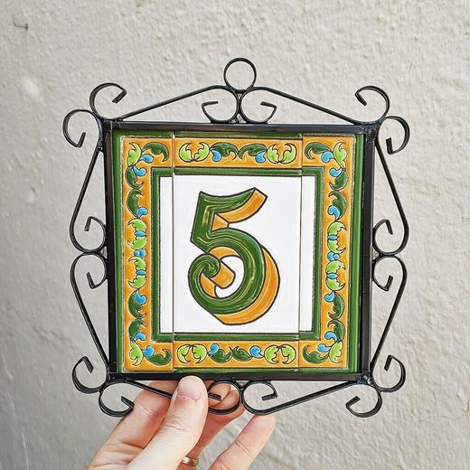 Letras y Números modelo "RENACIMIENTO-GV" - 15cm. (6")
