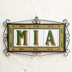 Letras y Números modelo "RENACIMIENTO-GV" - 15cm. (6")