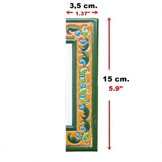 Letras y Números modelo "RENACIMIENTO-GV" - 15cm. (6")