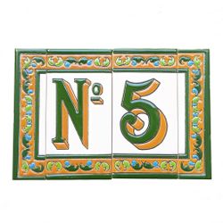 Letras y Números modelo "RENACIMIENTO-GV" - 15cm. (6")