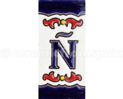 Letras y Números modelo "RenacRoj" - 7,5cm. (3")