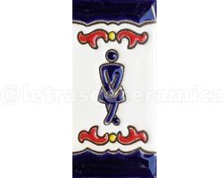 Letras y Números modelo "RenacRoj" - 7,5cm. (3")
