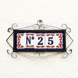 Letras y Números modelo "RenacRoj" - 7,5cm. (3")