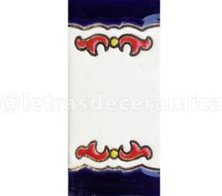 Letras y Números modelo "RenacRoj" - 7,5cm. (3")