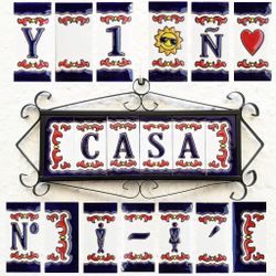 Letras y Números modelo "RenacRoj" - 7,5cm. (3")