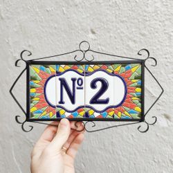 Letras y Números modelo "RONDA-M" - 11cm. (2.1")
