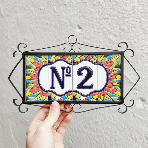 Letras y Números modelo "RONDA-M" - 11cm. (2.1")
